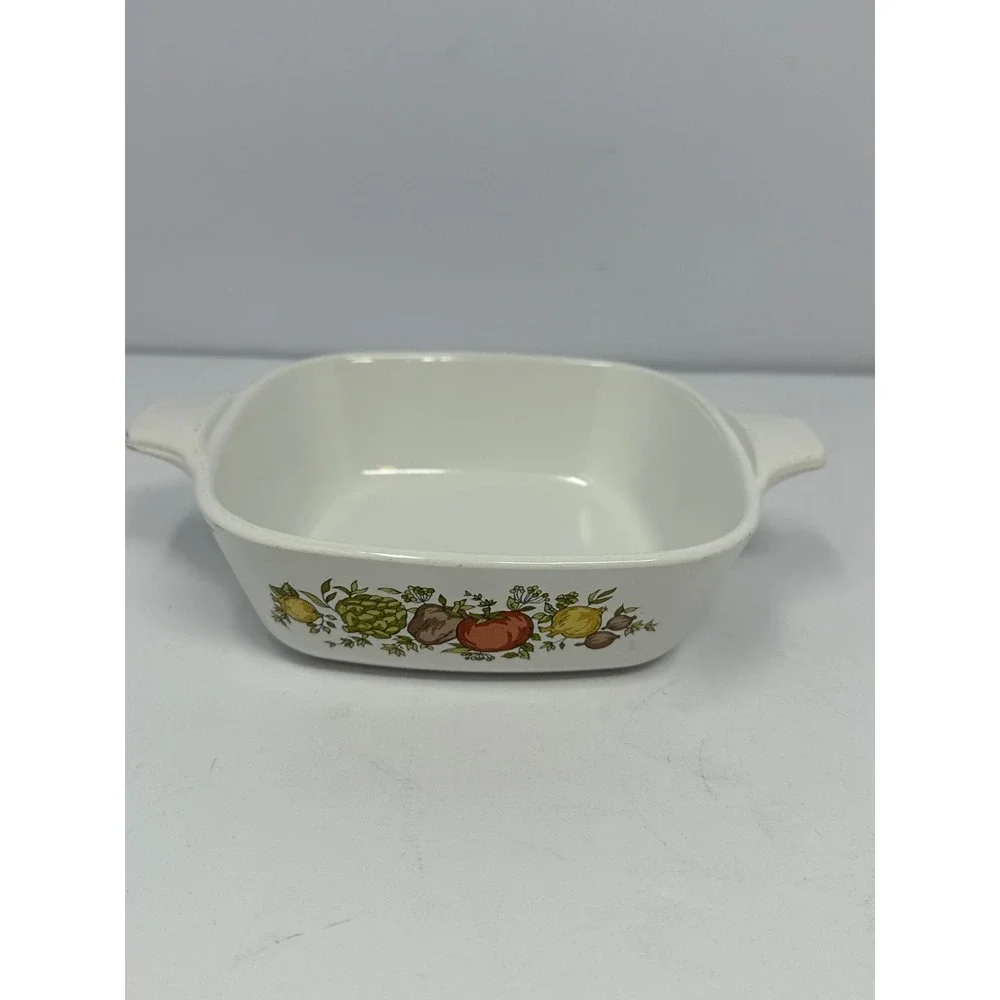 Vintage Spice Of Life Corning Ware, 1 3/4 Cup Small Casserole Dish, P-41-B